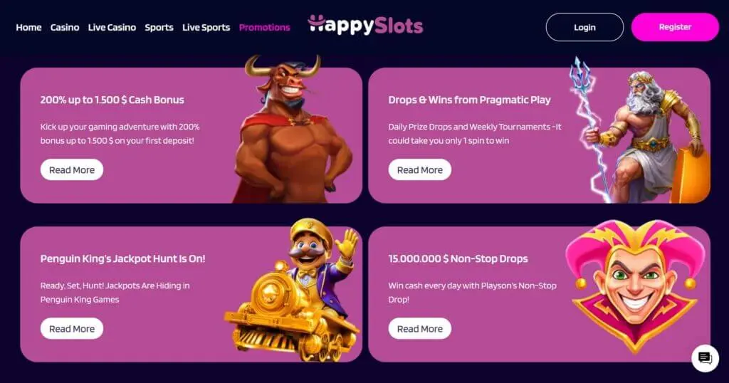 Welkom bij HappySlots Casino Nederland image 3